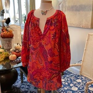 Ralph Lauren 100% silk blouse